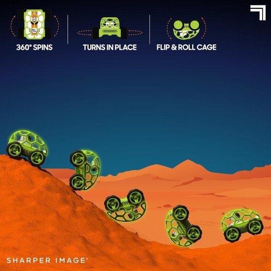 Remote Control Glow In The Dark Orbit Tumbler Car Toy