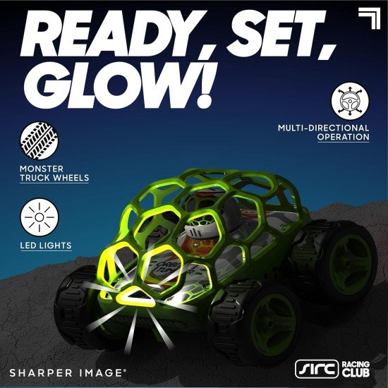 Remote Control Glow In The Dark Orbit Tumbler Car Toy