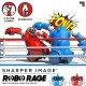 Sharper Image RC Robo Rivals Remote Control Robot Fighting Set with 2-Player Combat