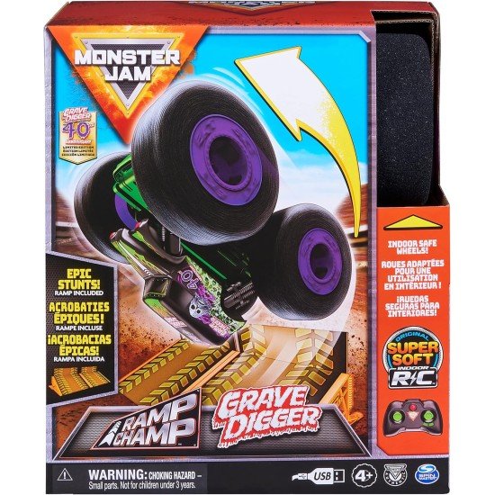 Monster Jam Ramp Champ Grave Digger