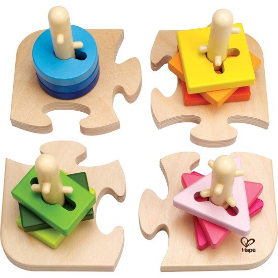 Hape Wooden Creative Peg Puzzle