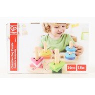 Hape Wooden Creative Peg Puzzle Hape Wooden Creative Peg Puzzle