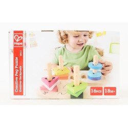 Hape Wooden Creative Peg Puzzle