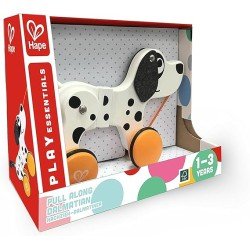 Hape Wooden Dalmatian Push and Pull Along Toy Hape Wooden Dalmatian Push and Pull Along Toy