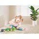 Hape Pull Along Frog Family