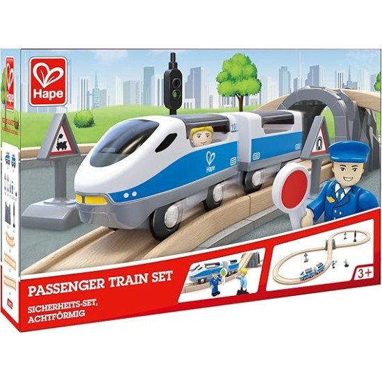 Hape Passenger Train Railway Set