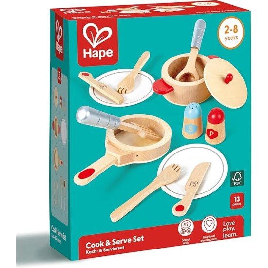 Hape Cook & Serve Set