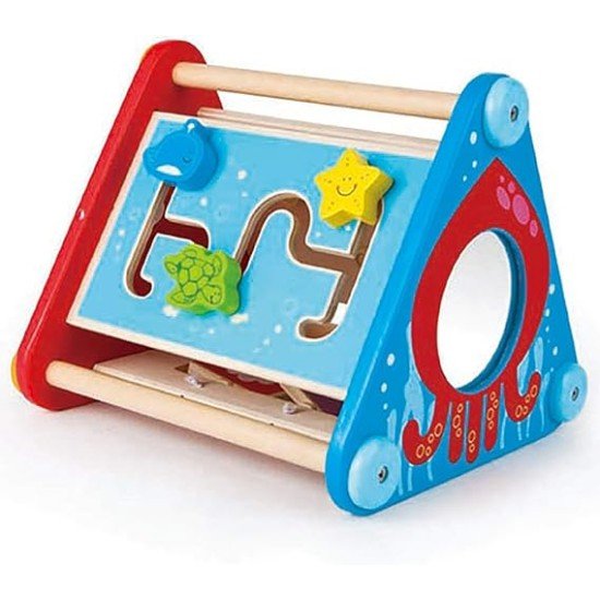 Hape Wooden Take-Along Activity Box