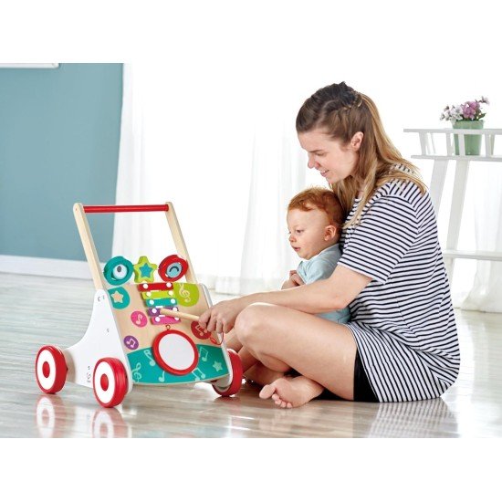 Hape Wooden Push and Pull Music Learning Walker