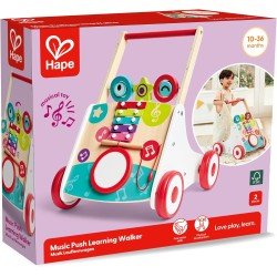 Hape Wooden Push and Pull Music Learning Walker