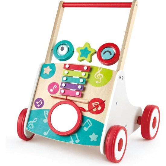 Hape Wooden Push and Pull Music Learning Walker