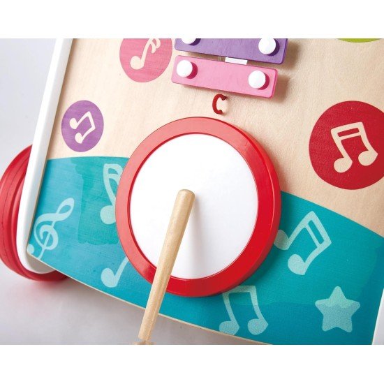 Hape Wooden Push and Pull Music Learning Walker