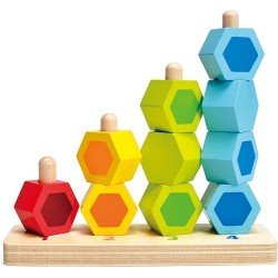 Hape Wooden Counting Stacker Hape Wooden Counting Stacker