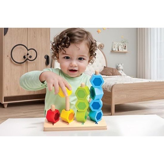 Hape Wooden Counting Stacker