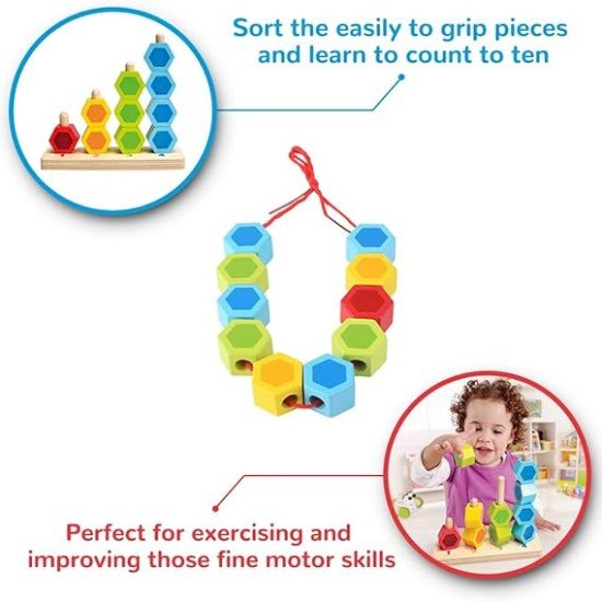 Hape Wooden Counting Stacker