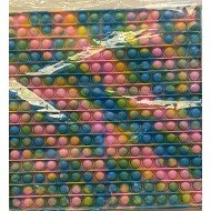 Push Pop Bubble Fidget Sensory Toy-Rainbow Push Pop Bubble Fidget Sensory Toy-Rainbow