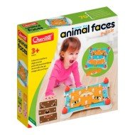 Quercetti Guess the Animal Face Puzzle Playset