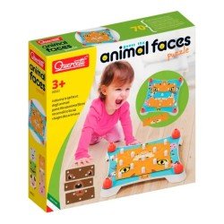 Quercetti Guess the Animal Face Puzzle Playset Quercetti Guess the Animal Face Puzzle Playset
