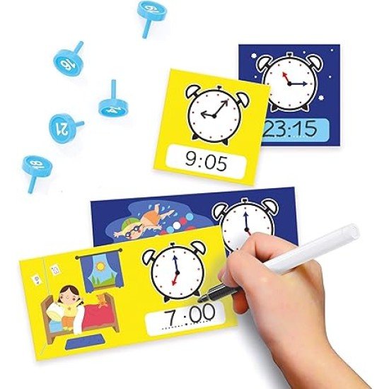 Quercetti Play Montessori Primo Clock 