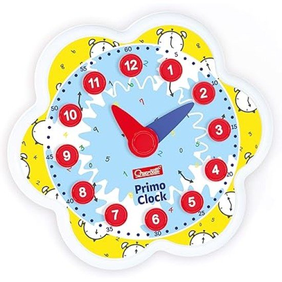 Quercetti Play Montessori Primo Clock 