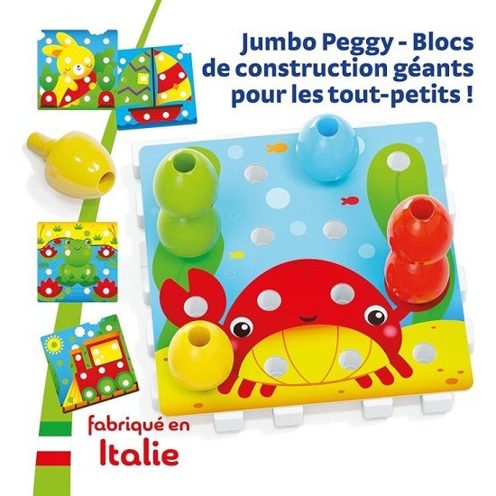 Quercetti - Jumbo Peggy