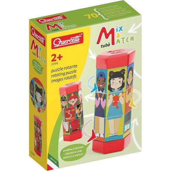 Quercetti Tubò Mix & Match - Characters