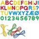 Quercetti: Play Montessori: ABC & 123 - Lacing