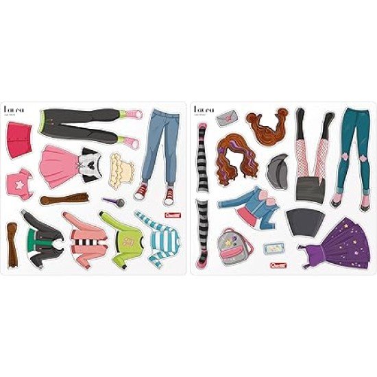 Quercetti Magnetic Fashion-Laura