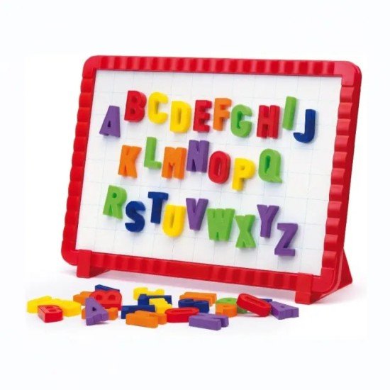 Quercetti Basic Letter Set for Magnetic Whiteboard-48 Piece
