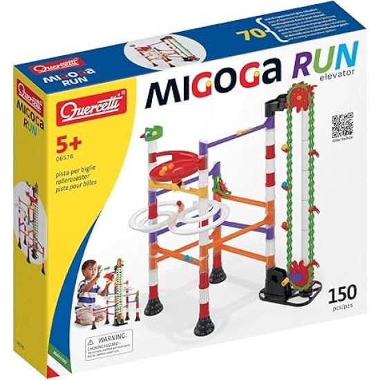 Quercetti Migoga Marble Run Elevator STEM