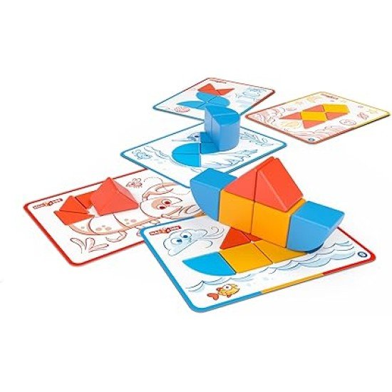 Geomag Magicube Blocks & Cards 16 pcs