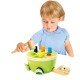 Top Bright Wooden Pounding Bench Turtle