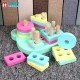 Four sets of columns