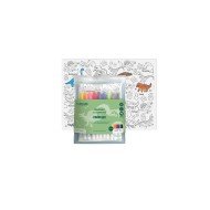 Hey Doddle 123 Trace ReusableSilicone Colouring Mat – DinoRoar