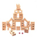 أرقام مكعبات البناء