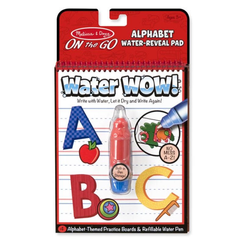 Melissa & Doug Water Wow! Alphabet - On The Go Travel Activity