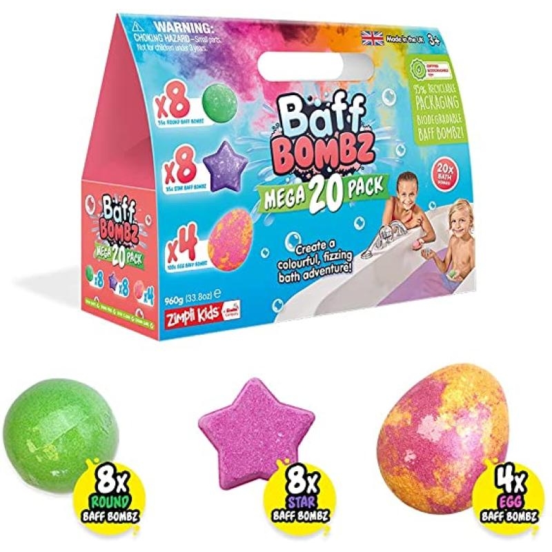 Baff Bombz Mega 20 Pack-zimpli Kids