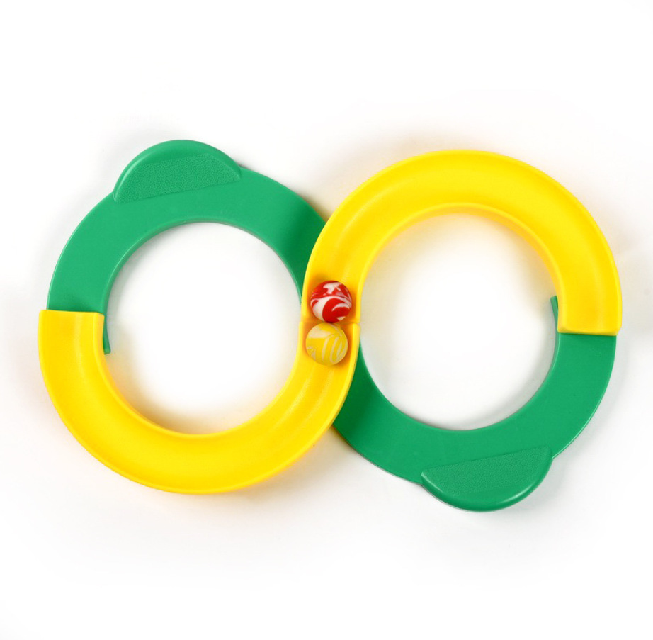 كرة المسار - أخضر وأصفر