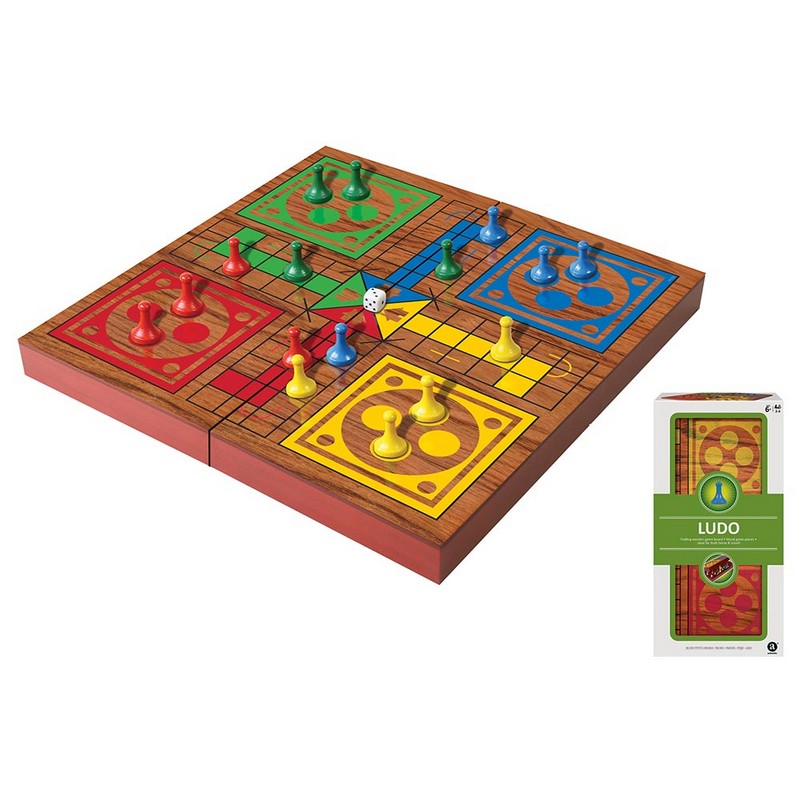 Merchant Ambassador - Folding Wooden Ludo Set