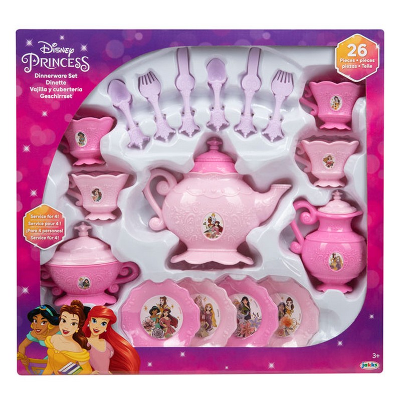 Disney Princess Dinner Ware Set - 26 Pcs