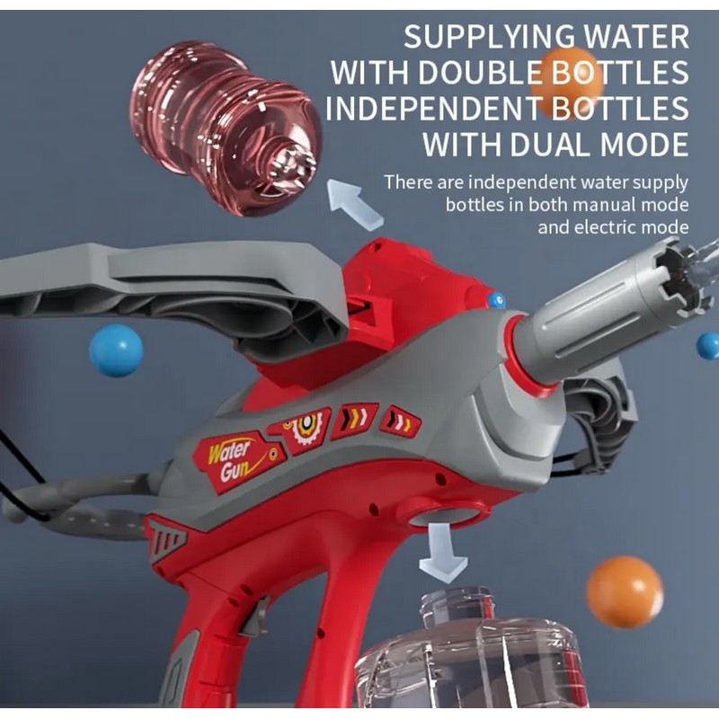 مسدس ماء القوس والسهم – أحمر