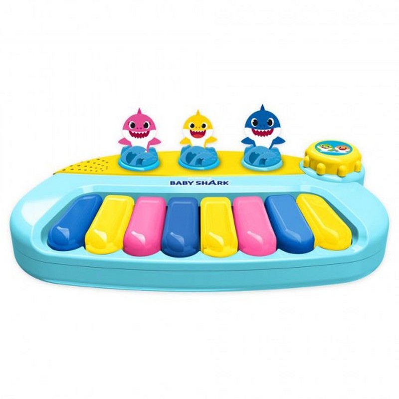 لوحة مفاتيح شخصيات بيبي شارك - أزرق