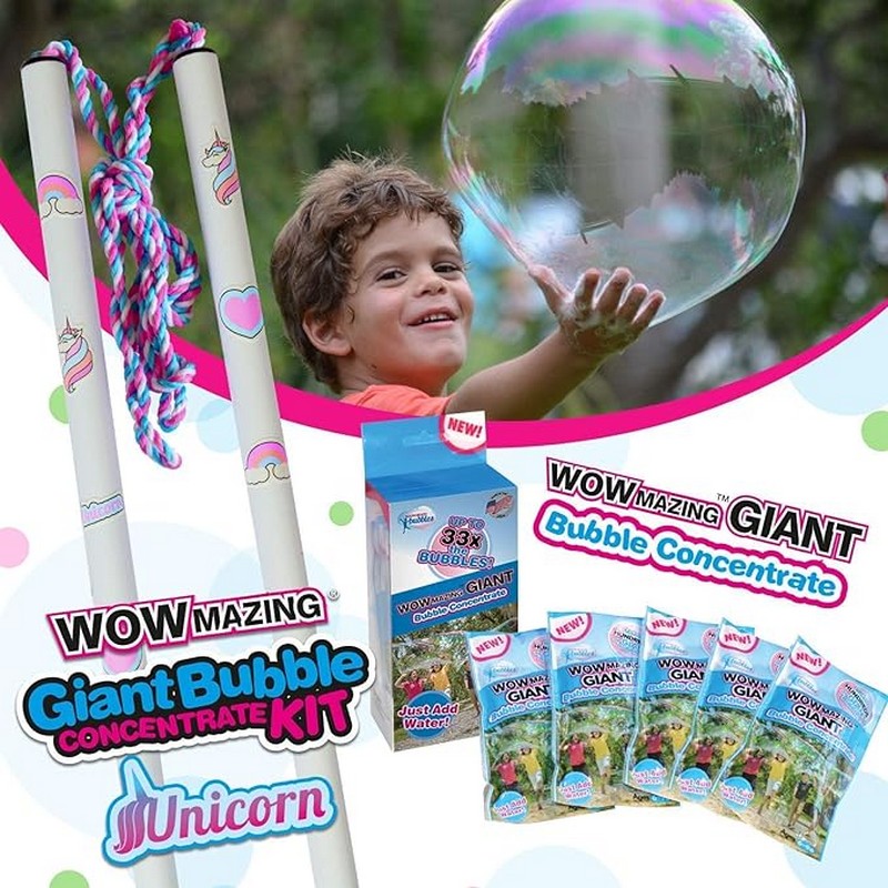 WOWMAZING Giant Bubble Concentrate Unicorn Edittion