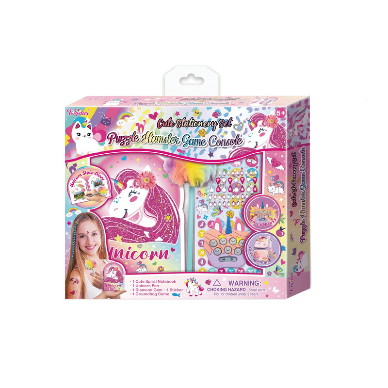 مجموعة قرطاسية لطيفة من توكيداس/وحدة تحكم ألعاب ألغاز الهامستر