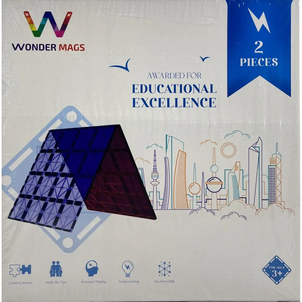 WonderMags Magnetic 2 Pcs Base Set
