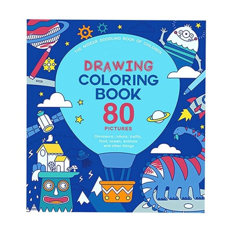 SOWUNO Stress Relief Coloring & Graffiti Book for Boys