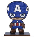 "Captain America" Crystal Art Buddy MARVEL Series 1