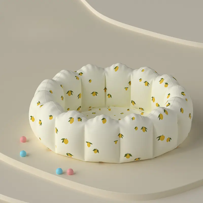 حوض استحمام قابل للنفخ على شكل مانجو وحمام سباحة خارجي