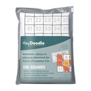 HeyDoodle - 100 Squares Silicone Mat Colouring