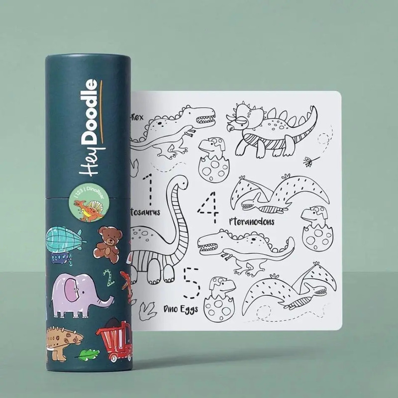 HeyDoodle - Mini Mats Dinosaur (MiniMat)